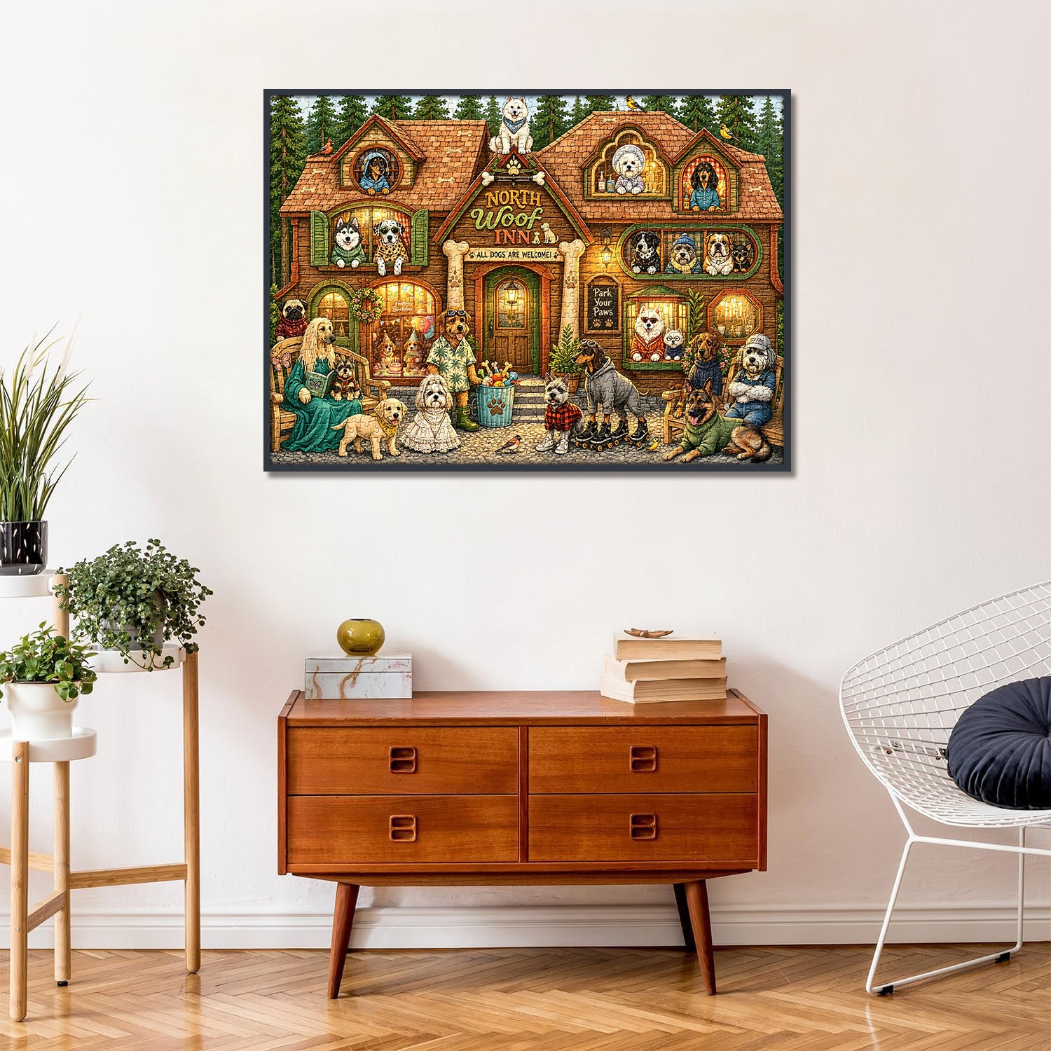 North Woof Inn Jigsaw Puzzle 1000 Pieces