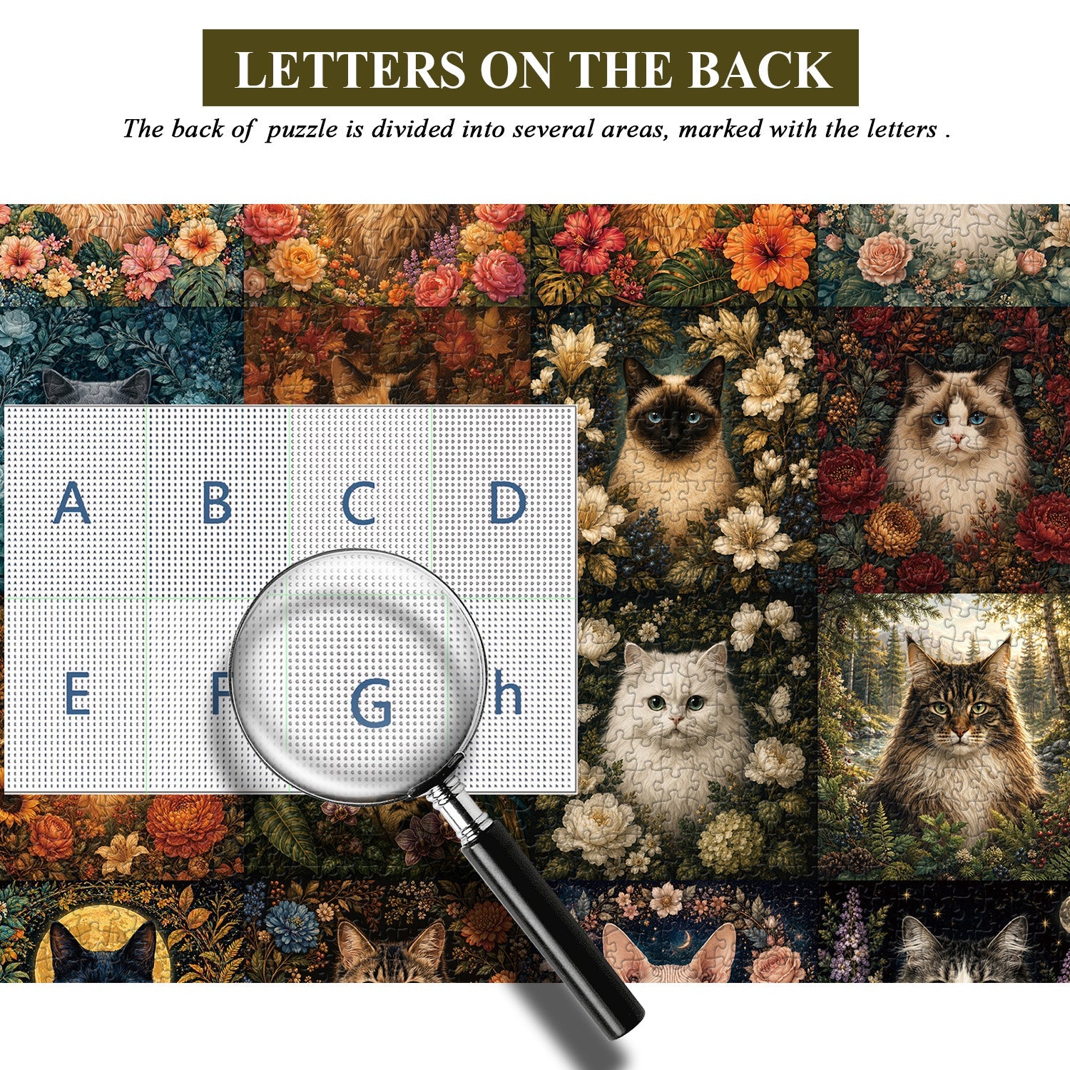 Bloom Cat Codex Jigsaw Puzzle 1000 Pieces