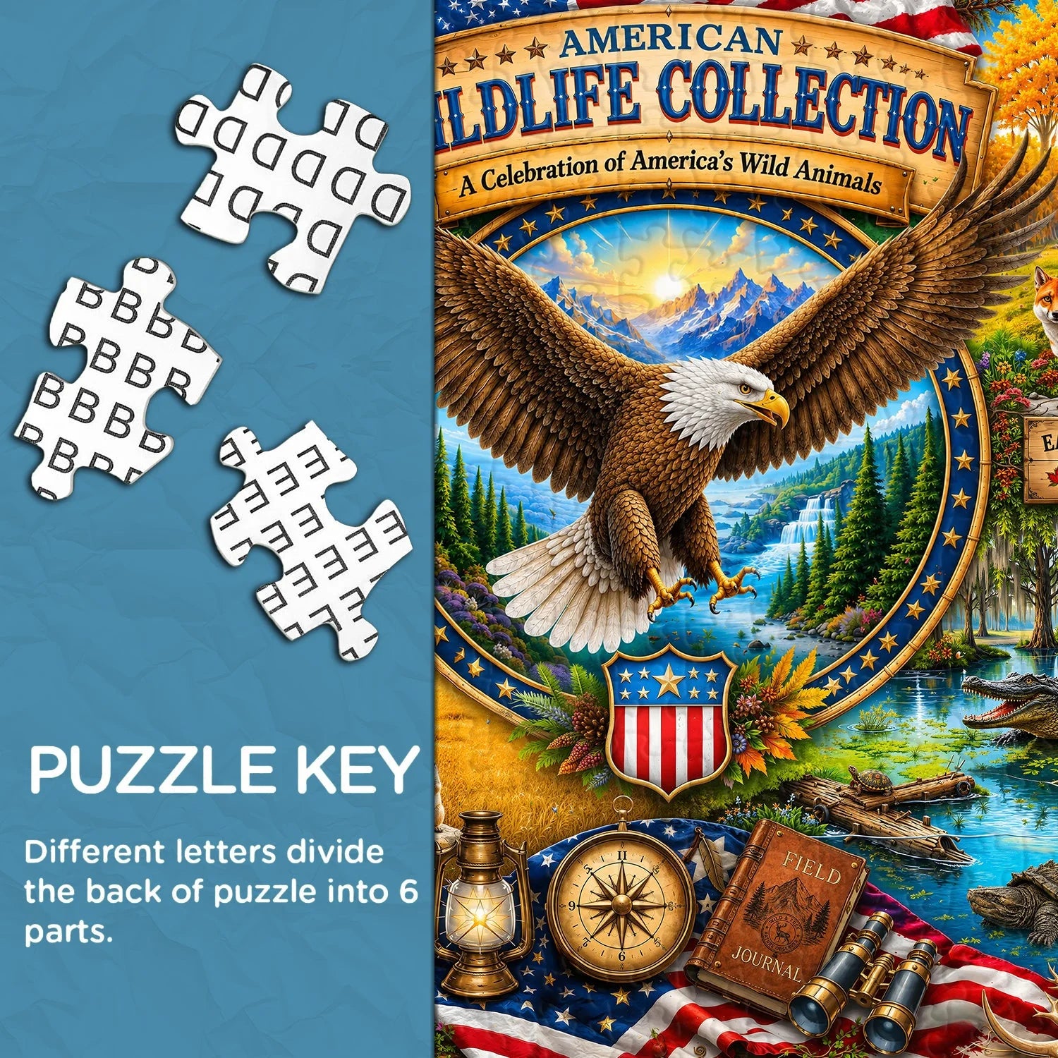 Wilderness Collection Jigsaw Puzzle 1000 Piece