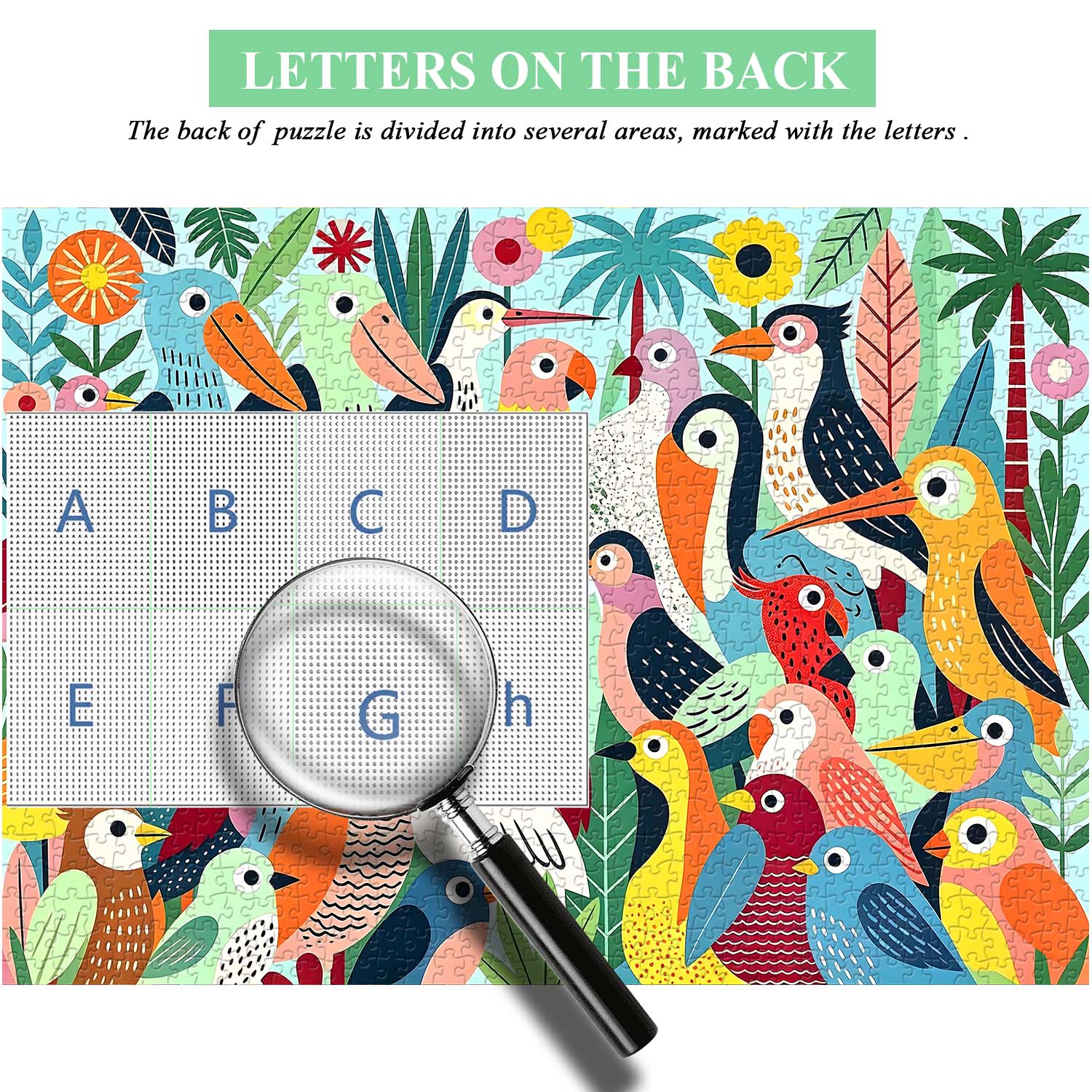 Tropical Bird Festival Jigsaw Puzzle 1000 Pieces