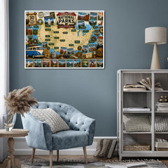 National Park Adventure Jigsaw Puzzle 1000 Pieces