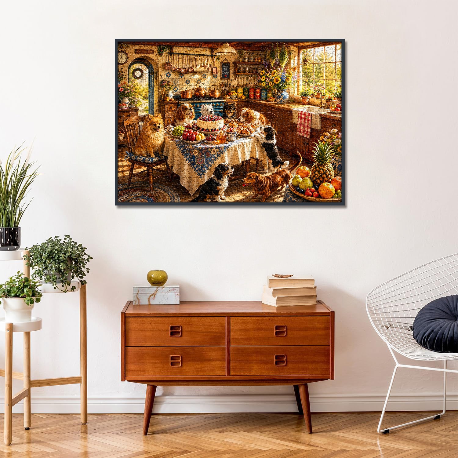 Pups' Kitchen Feast Puzzle 1000 Teile