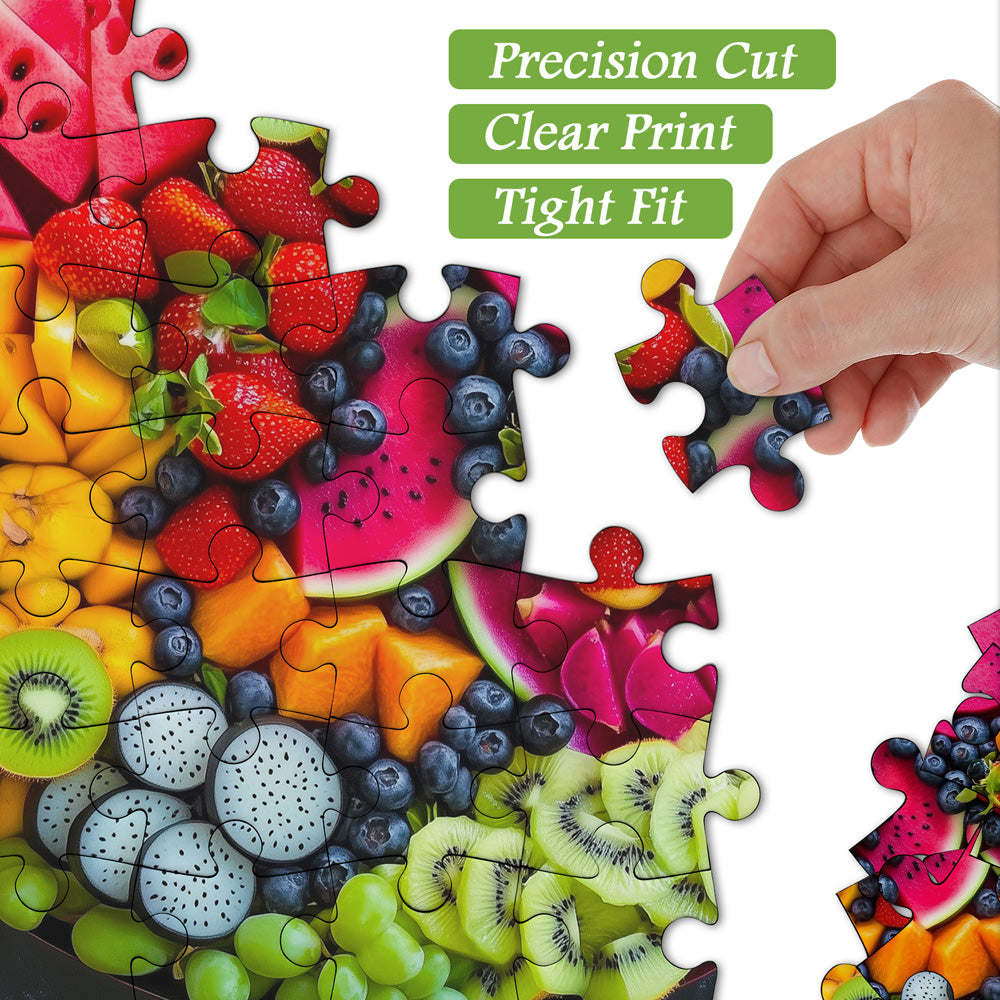 Rainbow Fruit Platter Jigsaw Puzzles 1000 Pieces