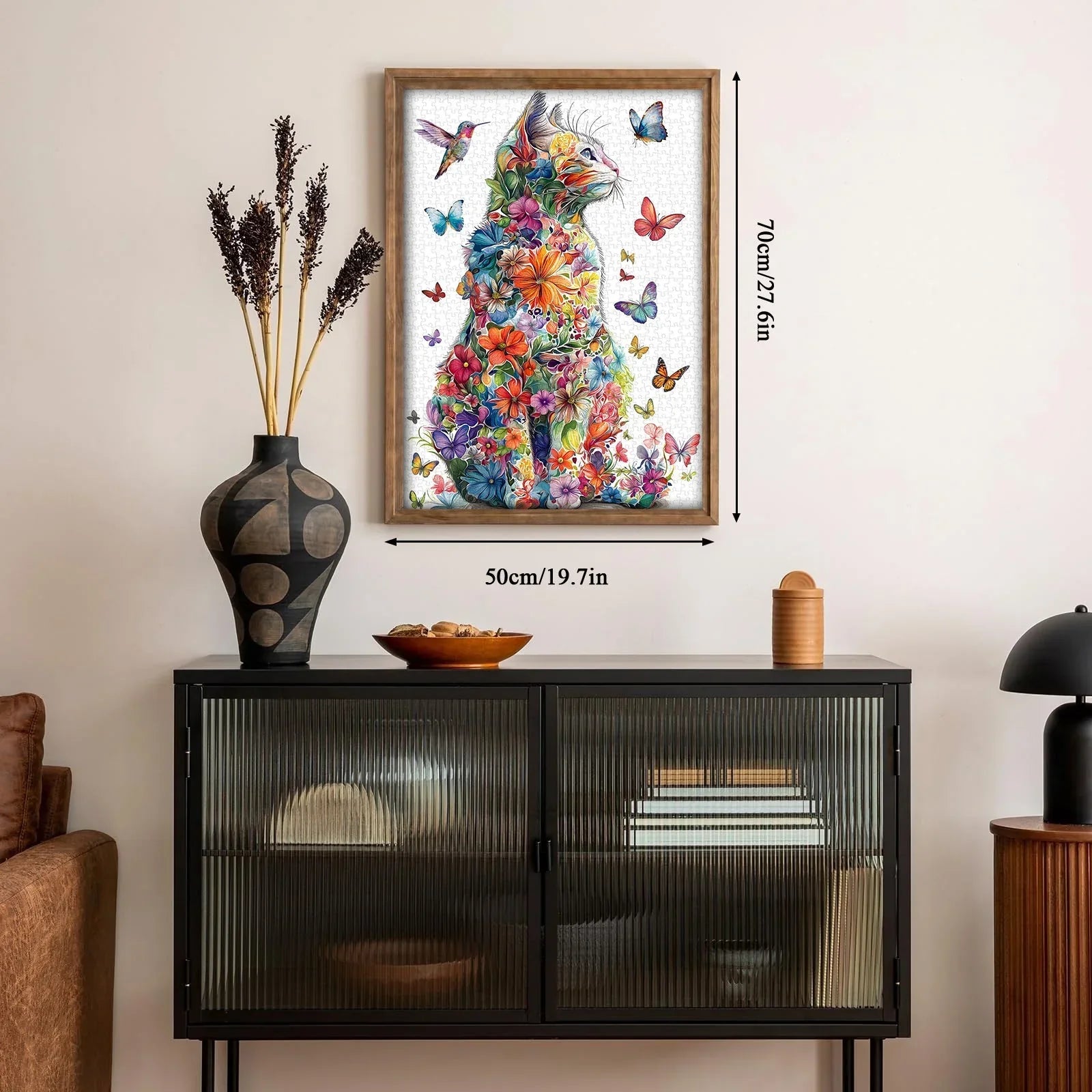 Butterfly Cat -Puzzle 1000 Stücke