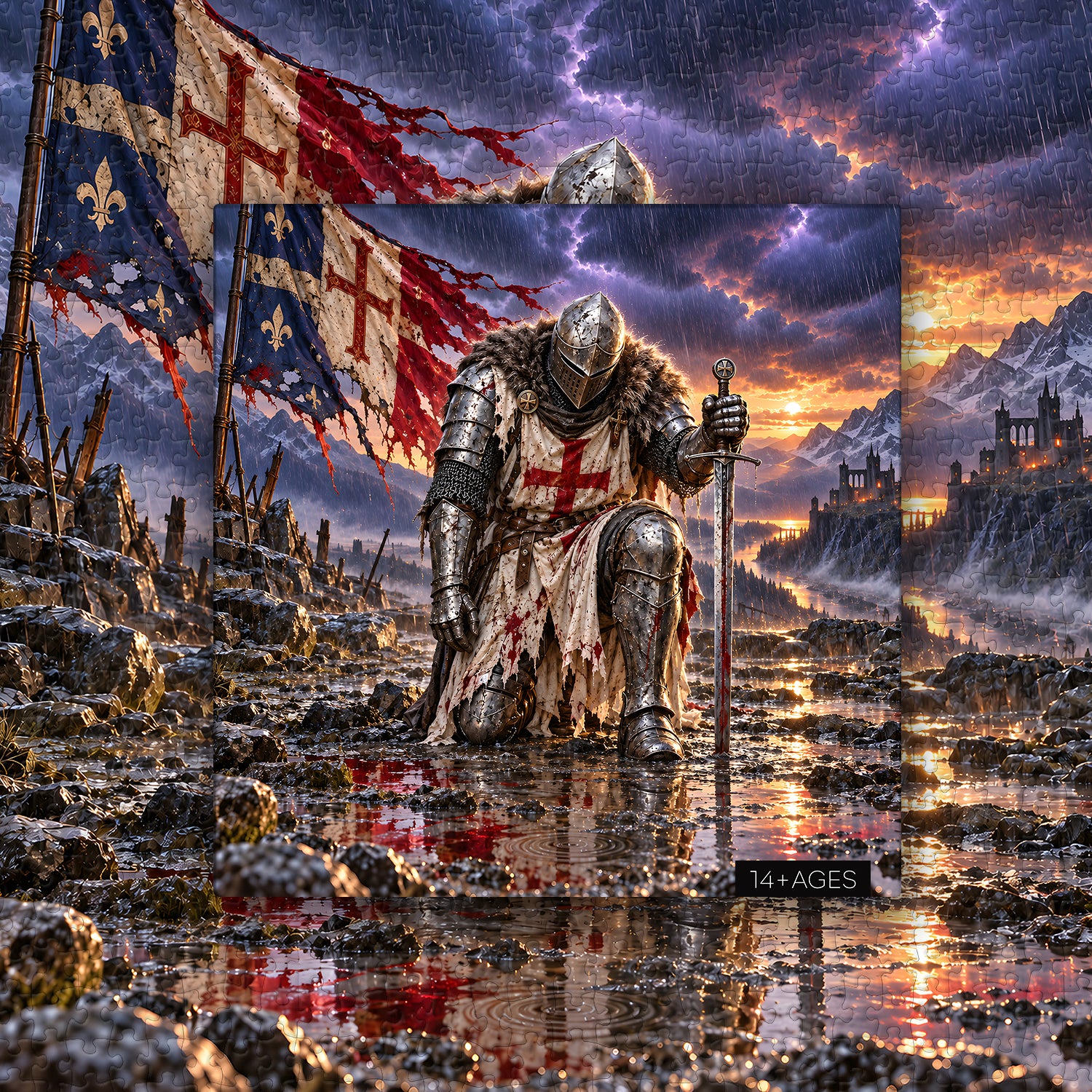 Knight’s Vigil Jigsaw Puzzle 1000 Pieces