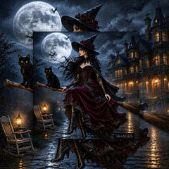 Moonlit Sorceress Jigsaw Puzzle 1000 Pieces