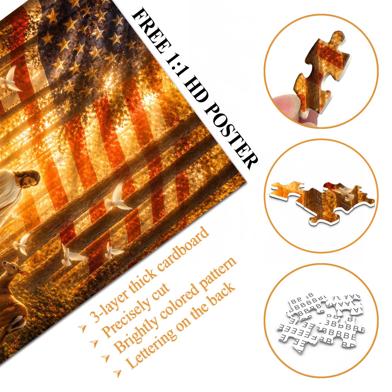 God Bless This Land Jigsaw Puzzle 1000 Pieces