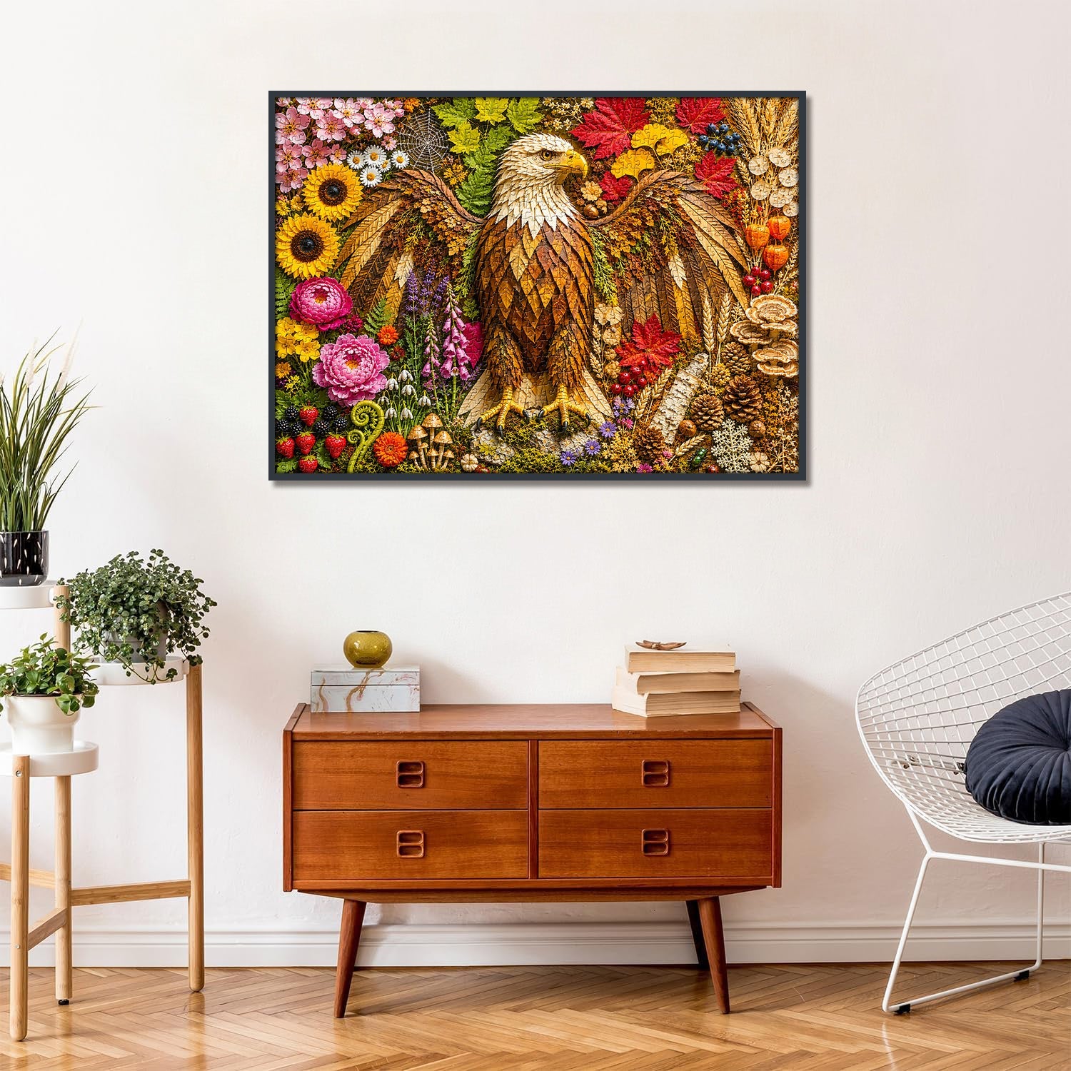 Dual-Season Eagle Jigsaw Puzzle 1000 Pieces