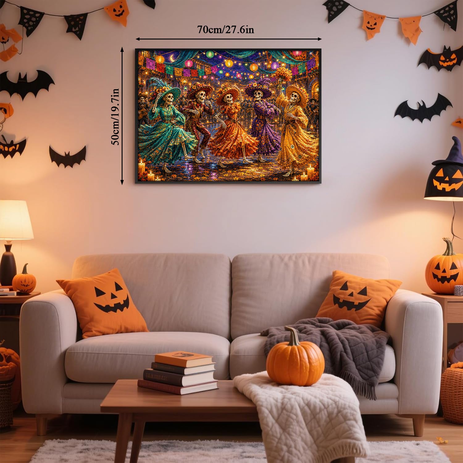Day of the Dead Fiesta Jigsaw Puzzle 1000 Pieces