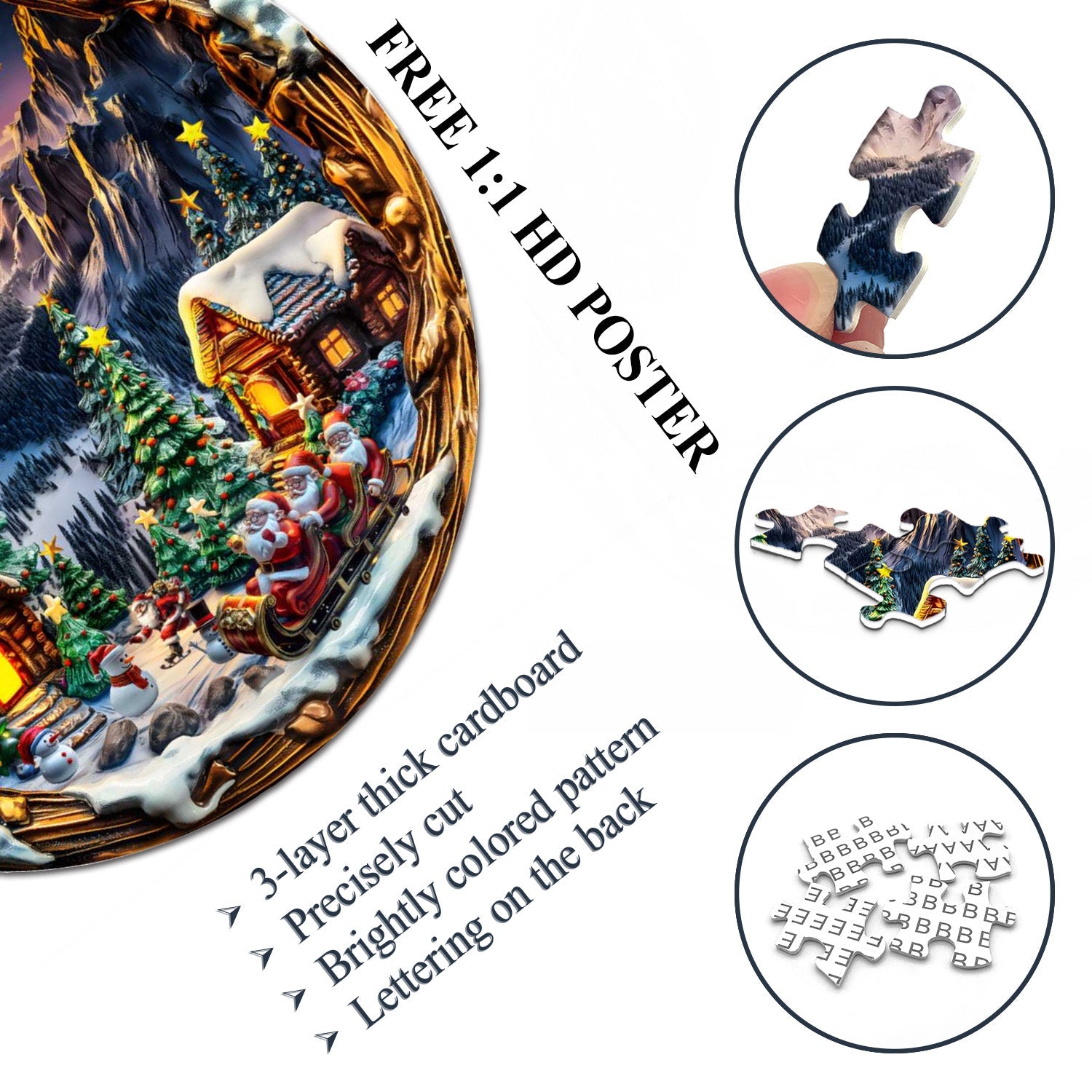 Christmas Valley Puzzle 1000 pièces 1000 pièces