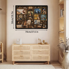 Puzzle Musée d'art du chat 1000 pièces