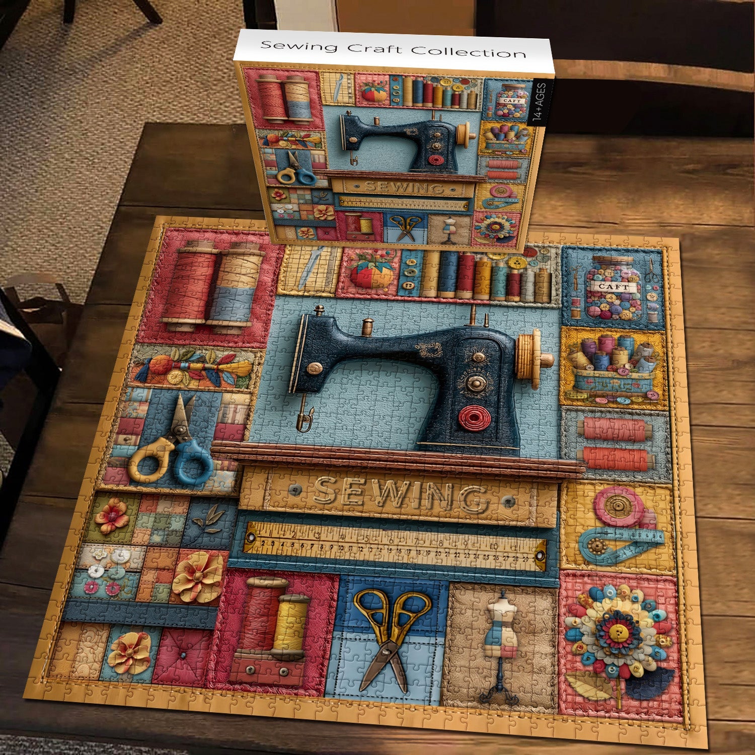 Nähhandwerkskollektion Puzzle 1000 Teile
