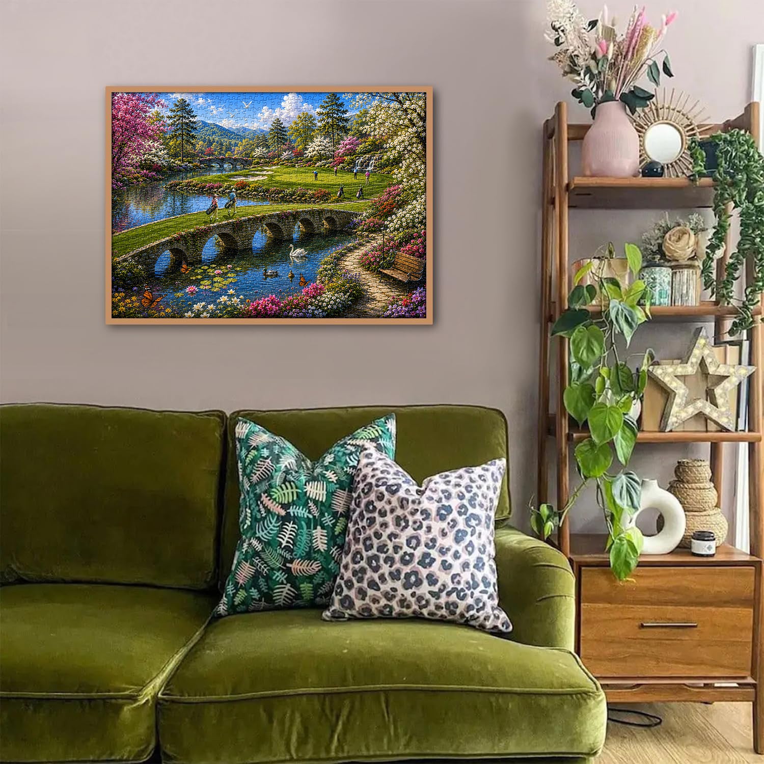 Lakeside Golf Paradise Jigsaw Puzzle 1000 Pieces