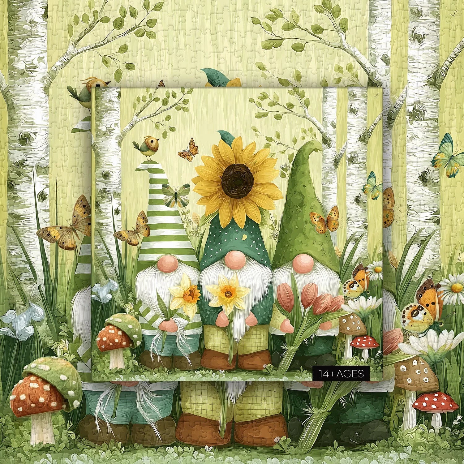 Spring Gnomes Puzzle 1000 Pizzle