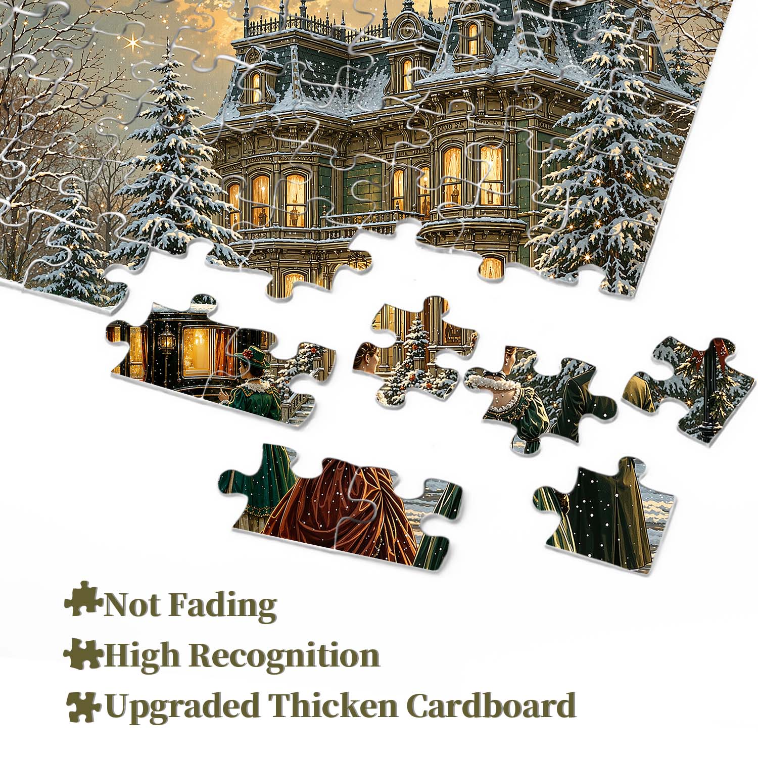 Snowy Gala Jigsaw Puzzle 1000 Pieces