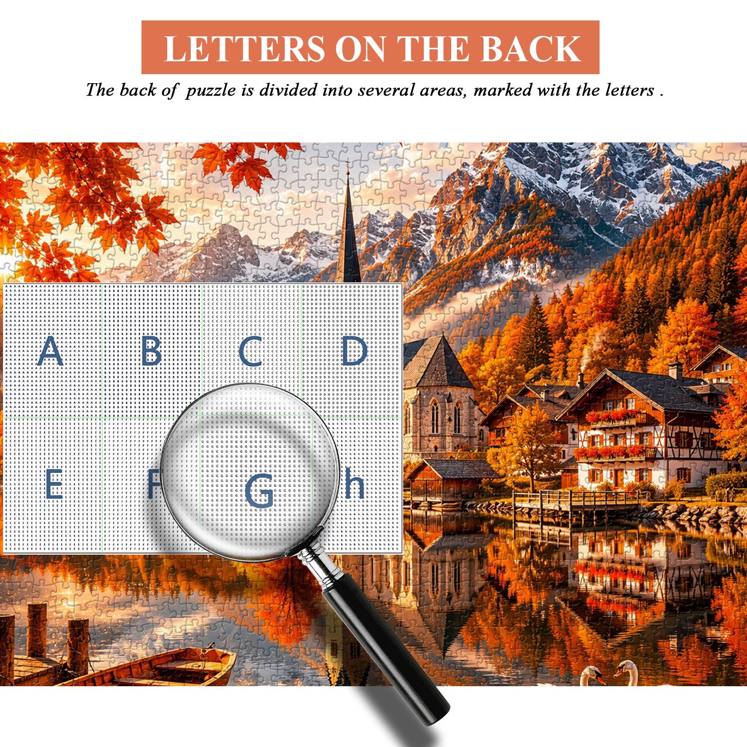 Alpine Autumn Scenery Jigsaw Puzzle 1000 Pieces