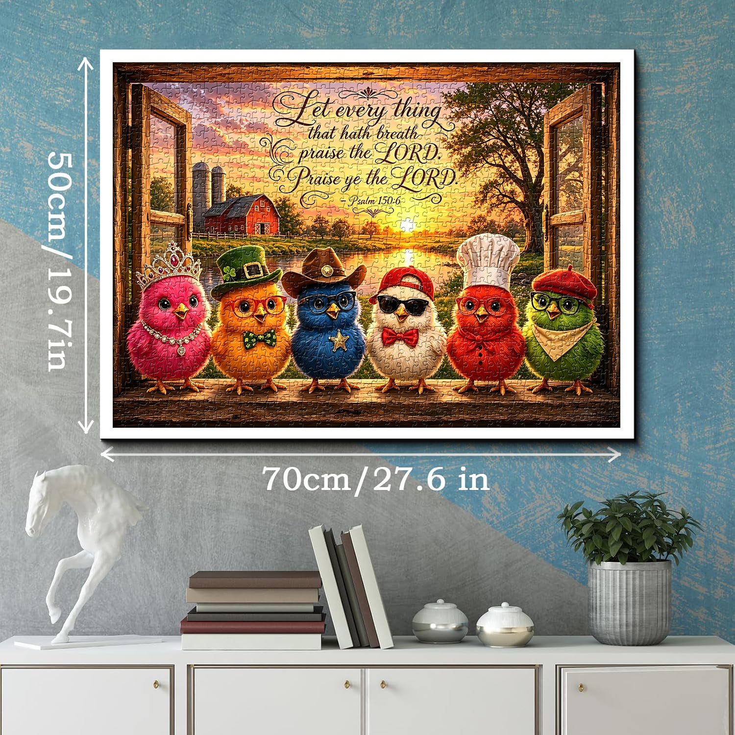 Chicks of Praise Jigsaw Puzzle 1000 Pieces