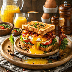 Hearty Egg Toast Jigsaw Puzzle 1000 Pieces