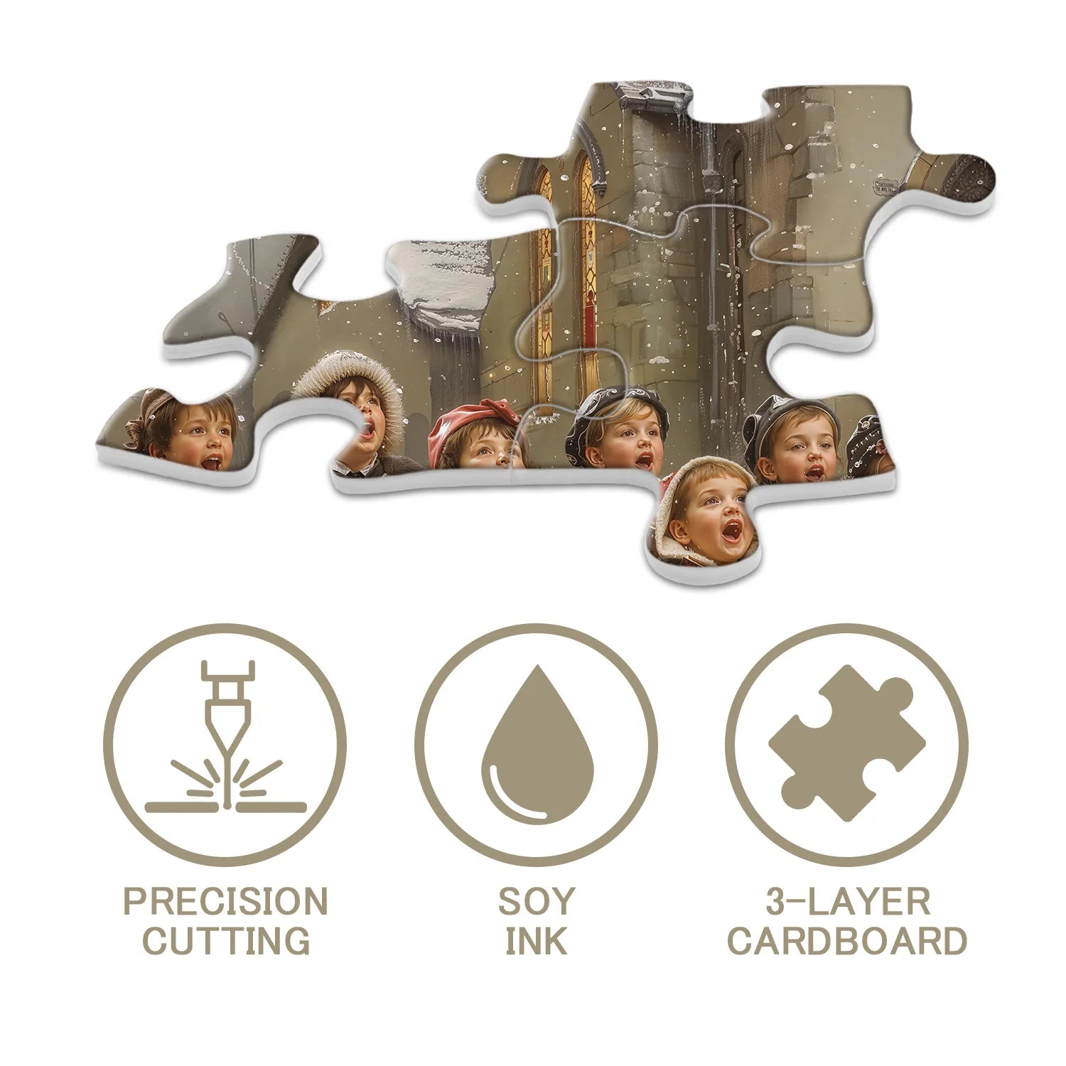 Coro de invierno Rompecabezas Puzzle 1000 piezas