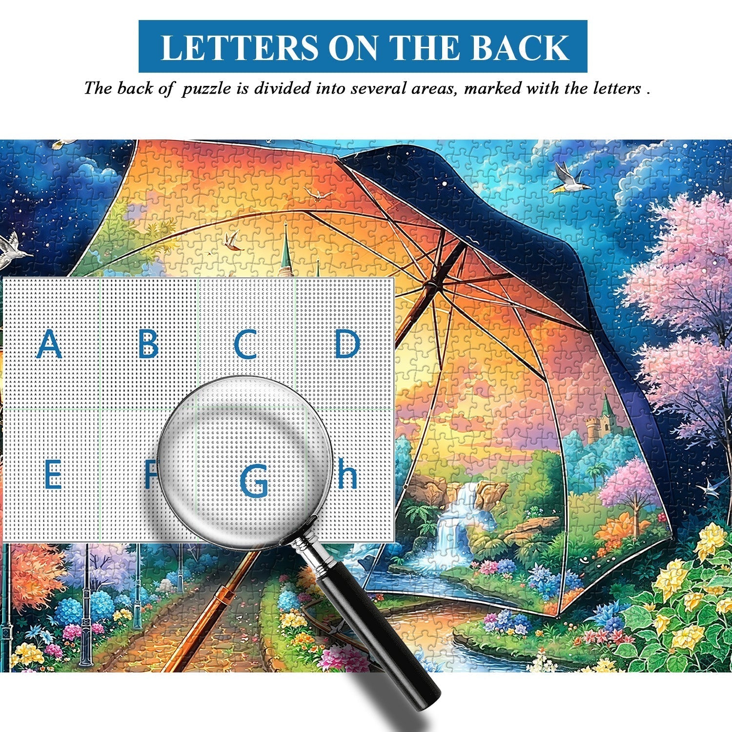 Umbrella Dreams Jigsaw Puzzle 1000 Pieces