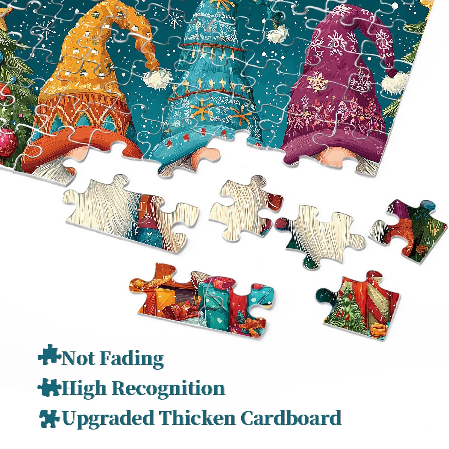 Jolly Snow Gnome puzzle puzzle 1000 pezzi
