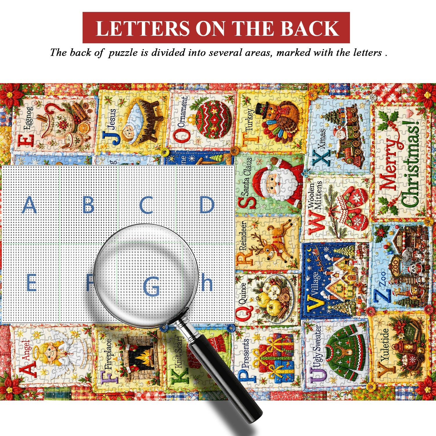 Christmas Letter Collection Jigsaw Puzzle 1000 Pieces