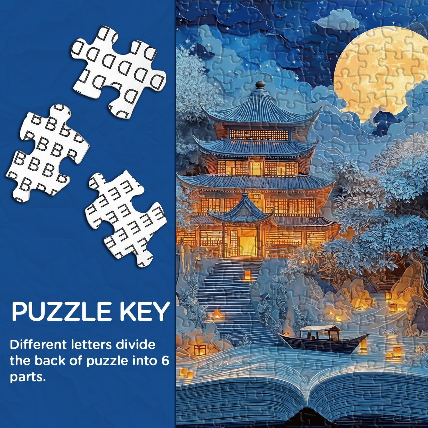 Moonlit Reverie Jigsaw Puzzle 1000 Pieces