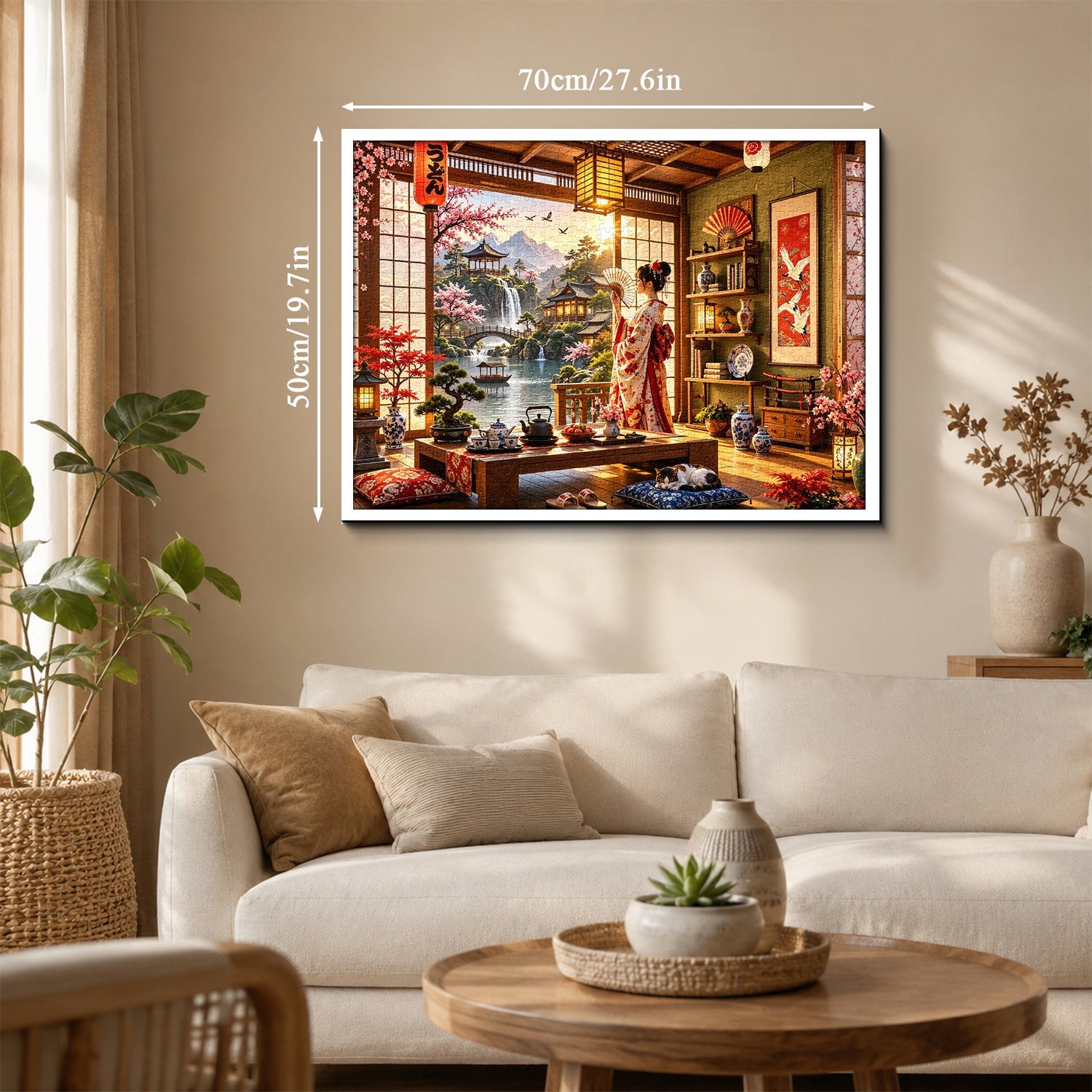 Japanese Tea Retreat Jigsaw Puzzle 1000 Pieces