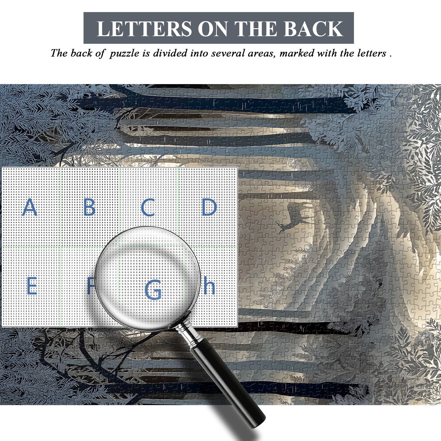 Pure White Realm Jigsaw Puzzle 1000 Pieces