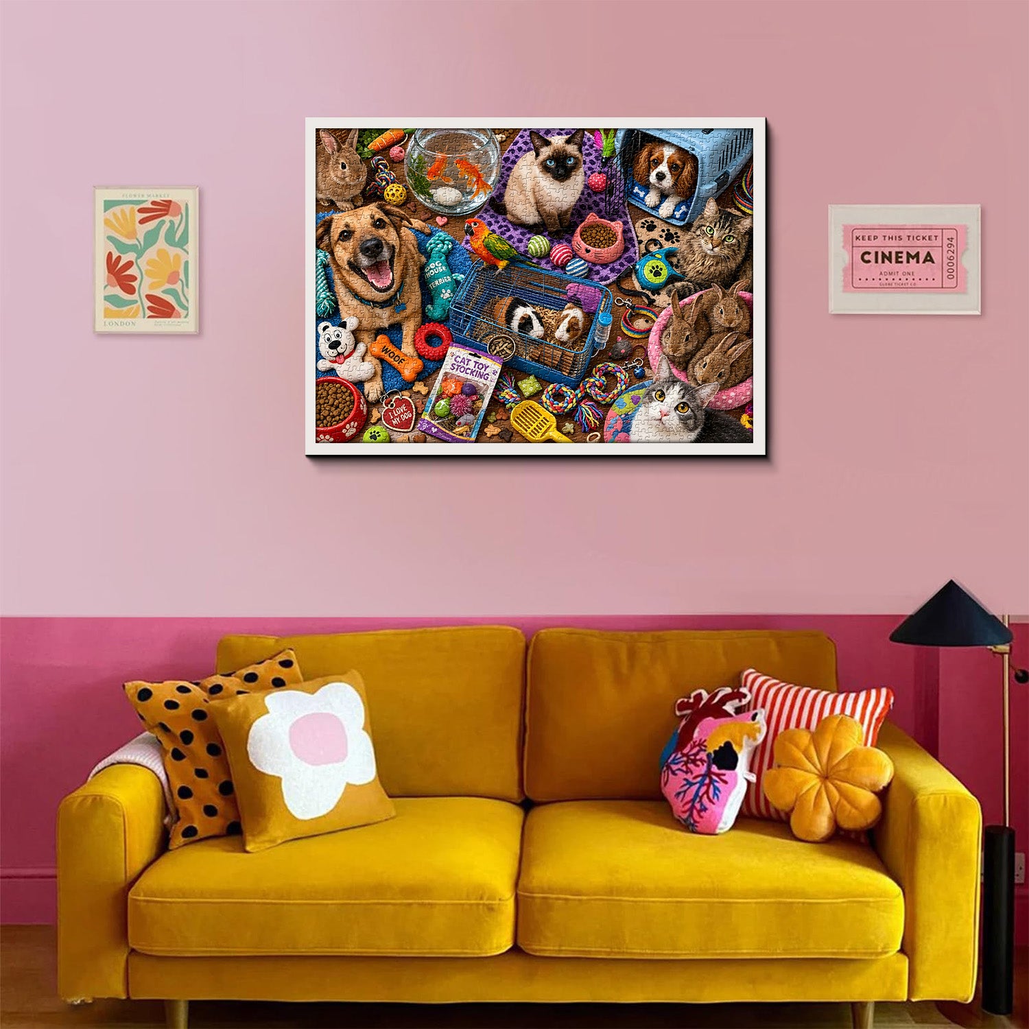 Days with Pets Jigsaw Puzzle 1000 Pieces