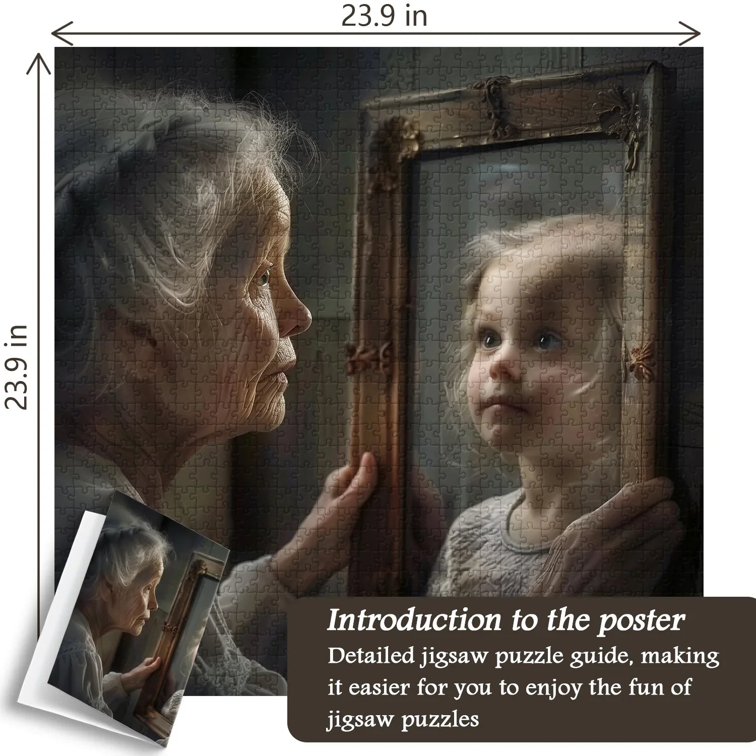 Mirror Of Time Jigsaw Puzzle 1000 Pieces