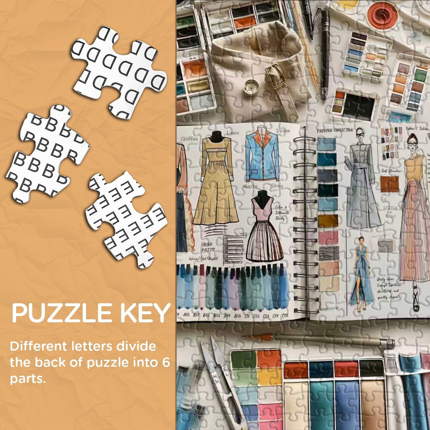 Design Diary Jigsaw Puzzle 1000 Pieces