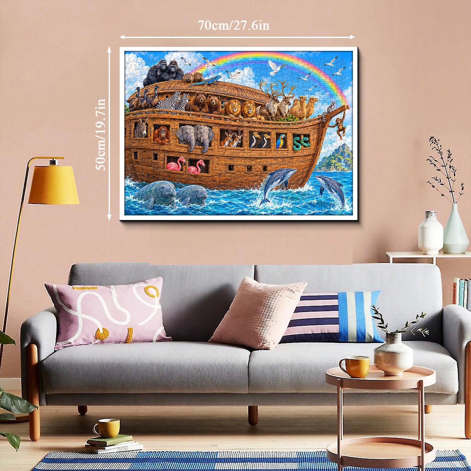 Ark of Creatures Jigsaw Puzzle 1000 Pieces