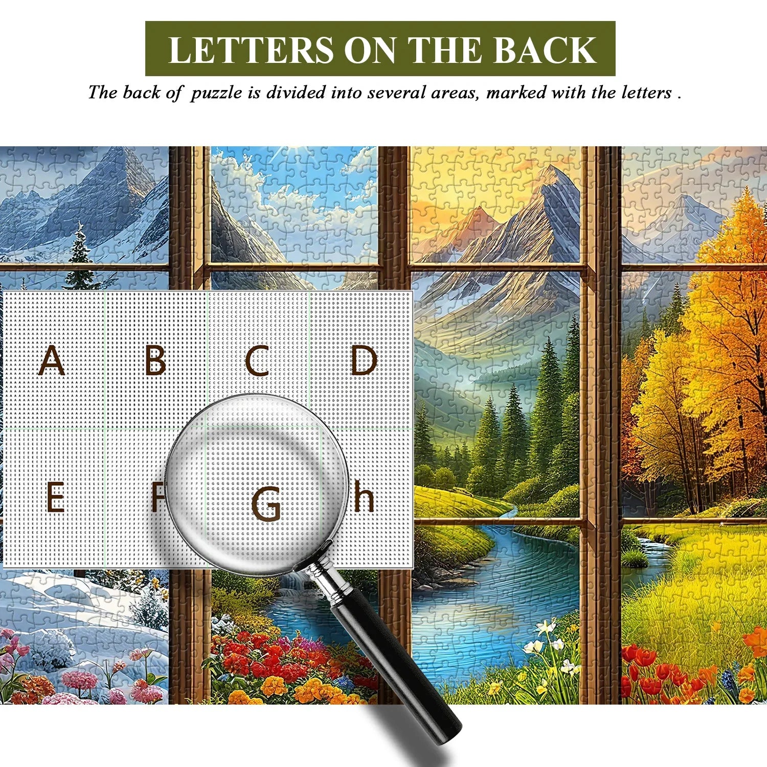 A Year in a View Jigsaw Puzzle 1000 Pieces