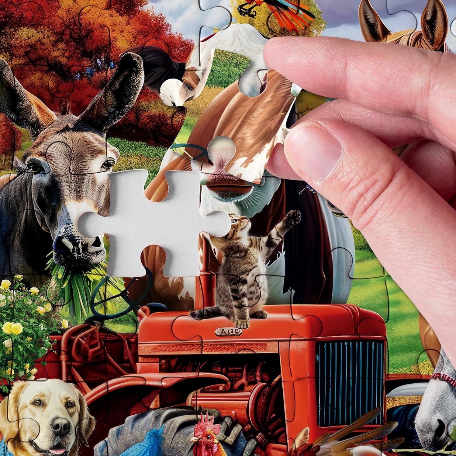 Funny Farm Jigsaw Puzzle 1000 Pieces