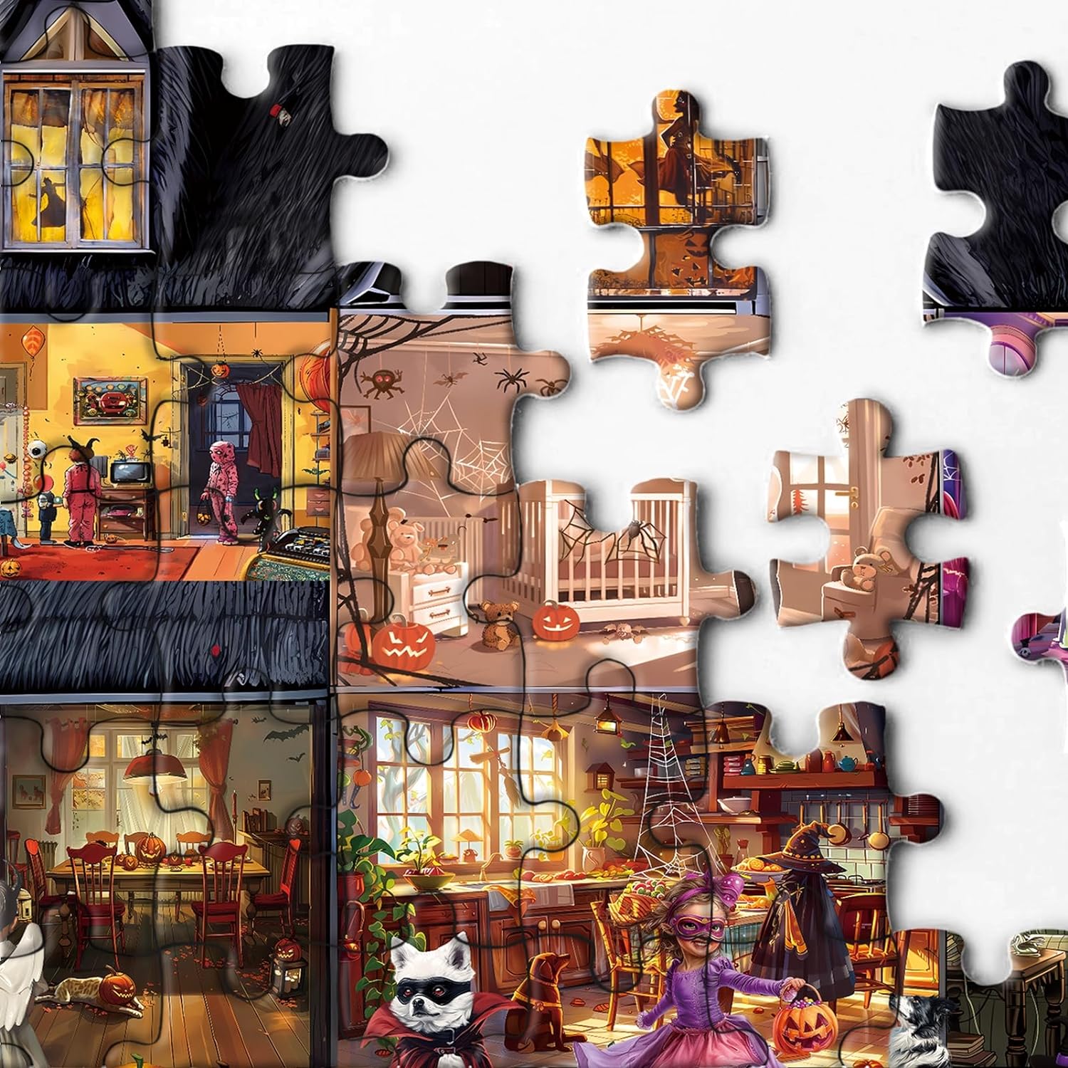 Horror Holloween Holiday Jigsaw Puzzle 1000 Pieces