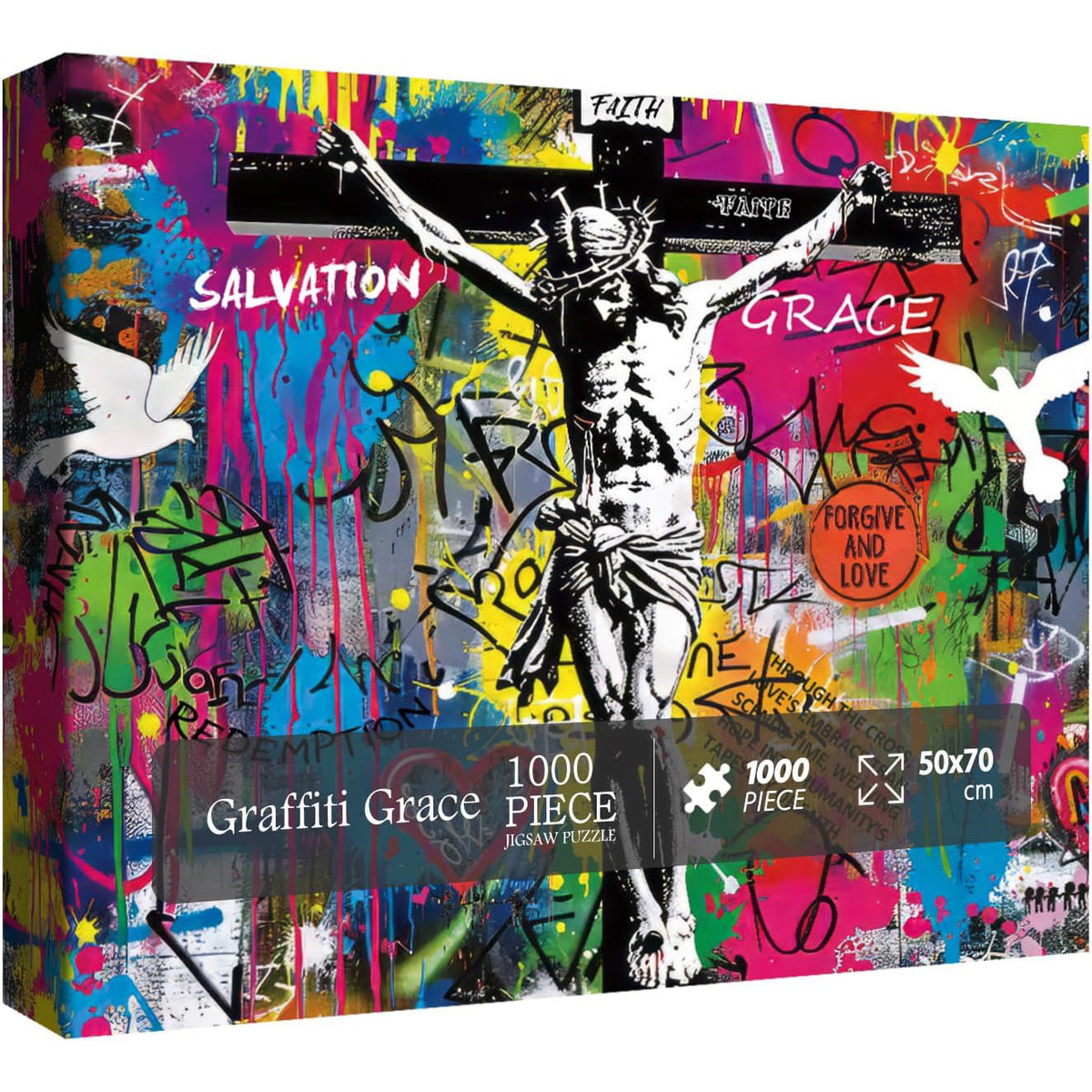 Graffiti Grace Jigsaw Puzzle 1000 Pieces