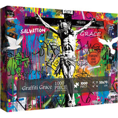 Graffiti Grace Jigsaw Puzzle 1000 Pieces