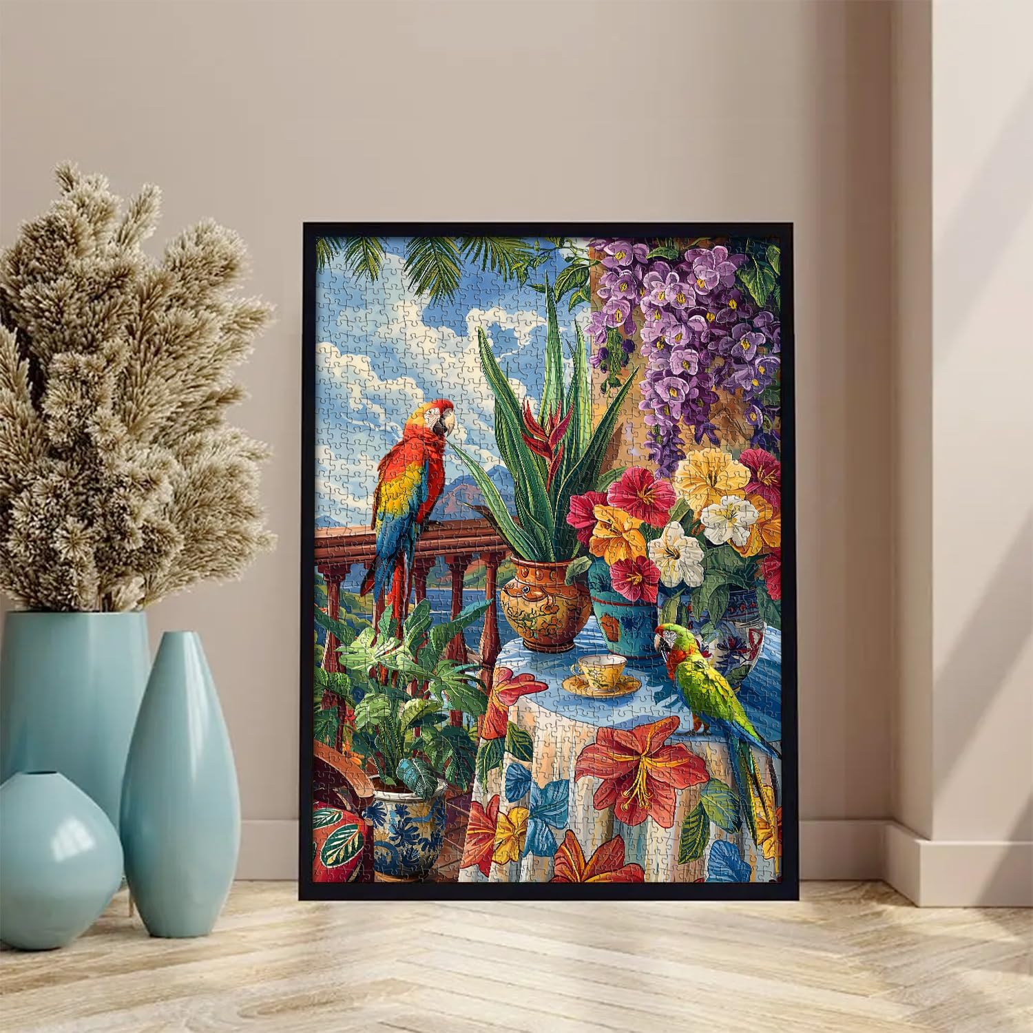 Parrot Garden Jigsaw Puzzles 1000 Pieces