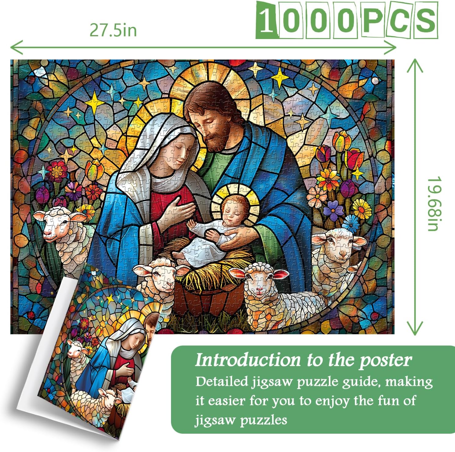 Nativity Of Jesus Jigsaw Puzzle 1000 Pieces