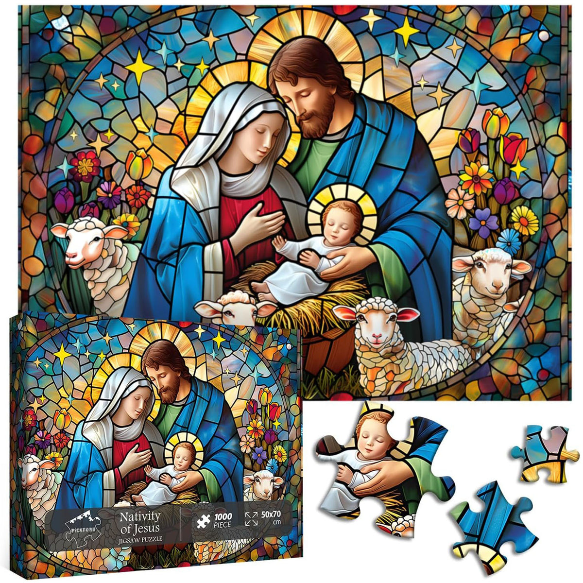 Nativity Of Jesus Jigsaw Puzzle 1000 Pieces