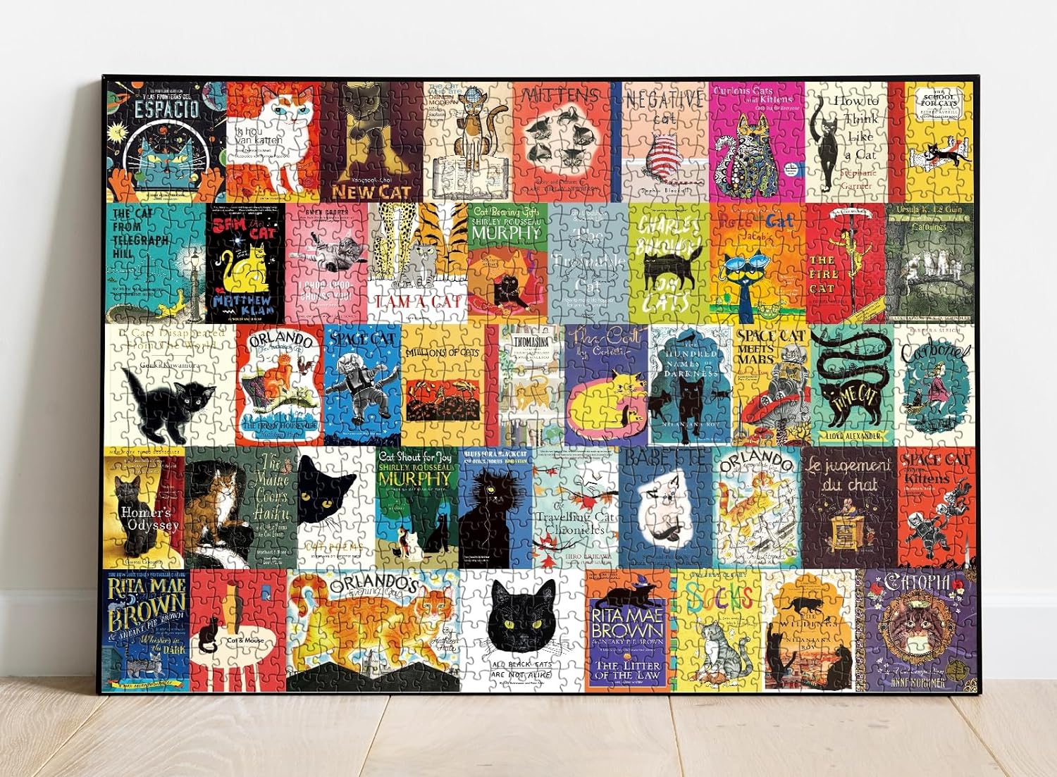 Cat Book Jigsaw Puzzles 1000 Pieces