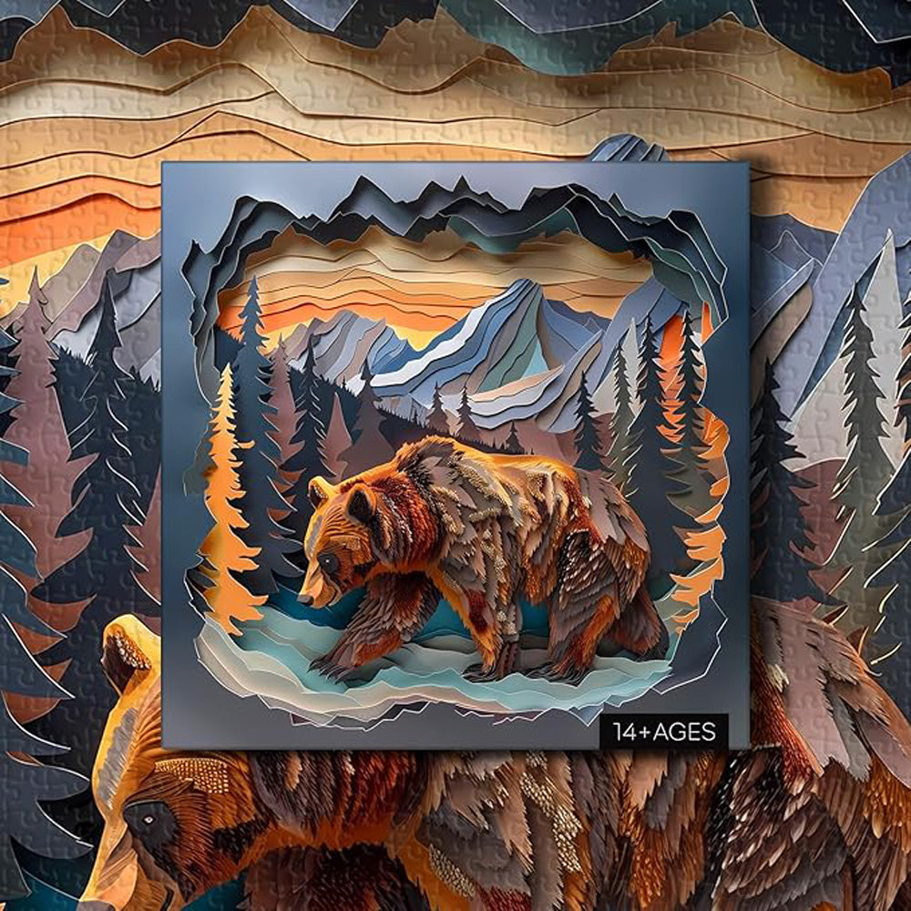 Bear's Journey Jigsaw Puzzle 1000 Pieces