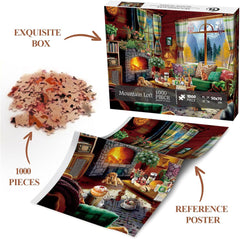 Mountain Loft Jigsaw Puzzle 1000 Pieces