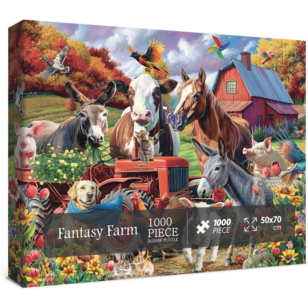 Funny Farm Jigsaw Puzzle 1000 Pieces