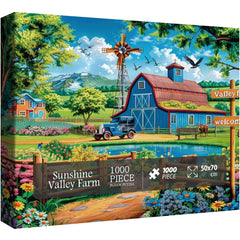 Farm Country Barn Jigsaw Puzzle 1000 Pieces