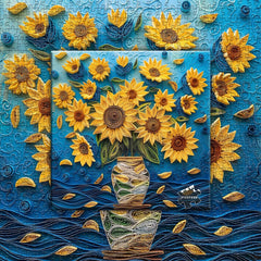 Sunflower Art Jigsaw Puzzle 1000 Pieces