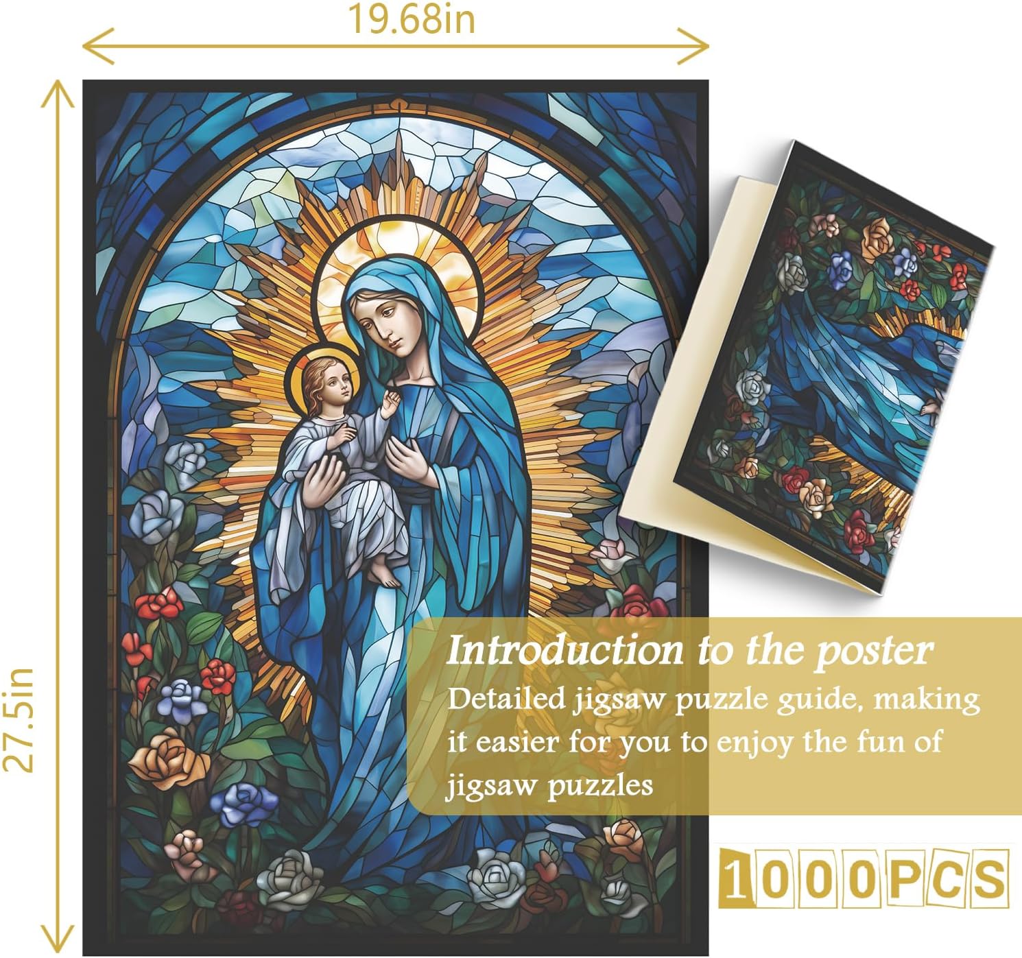 Mother Mary Jigsaw Puzzle 1000 Piece