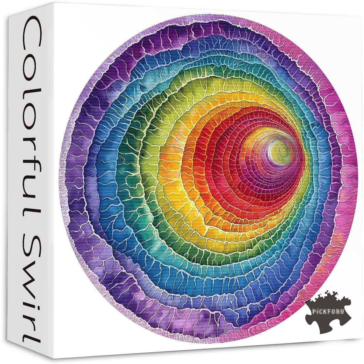 Colorful Swirl Jigsaw Puzzle 1000 Pieces