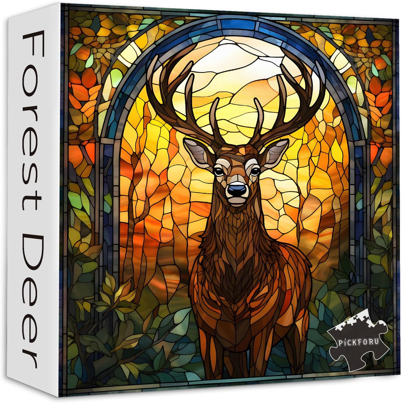Forest Deer Jigsaw Puzzle 1000 Pieces